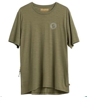 Fjallraven Wool-Blend Short-Sleeve T-Shirt Men's Greenish Brown Size Small